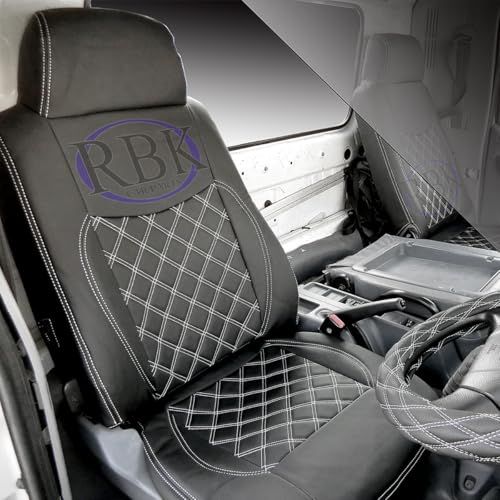 シートカバー 17パーフェクト クオン (R3.07-現行) ★高機能シート 運転席セット USC13788R (ブルーステッチ) | 選べる４色ステッチ+1 トラック用品 商用車 内装 カスタム パーツ USC13788R (ブルーステッチ)as