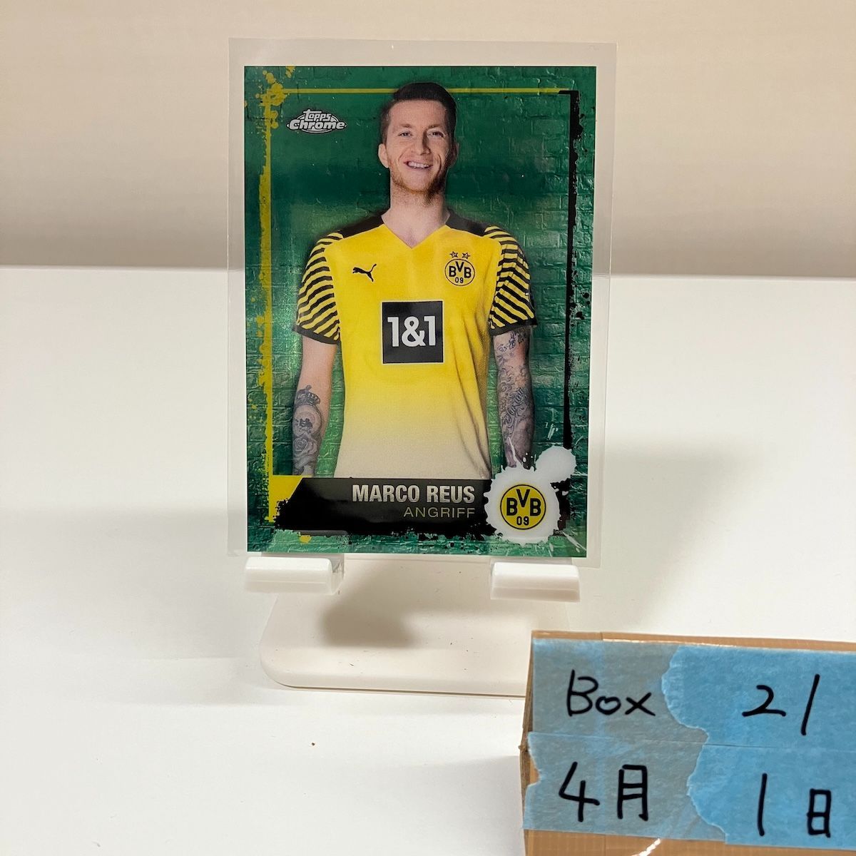 2021 Topps Chrome Bundesliga Marco Reus 06/25 Borussia Dortmund Angriff