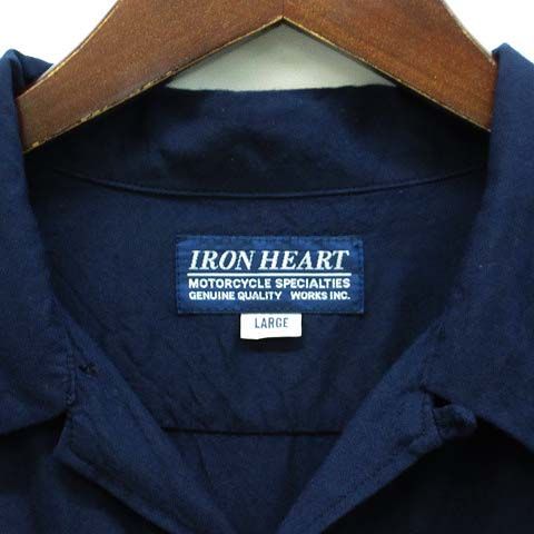 アイアンハート IRON HEART レーヨン ボーリング シャツ 半袖 オープン