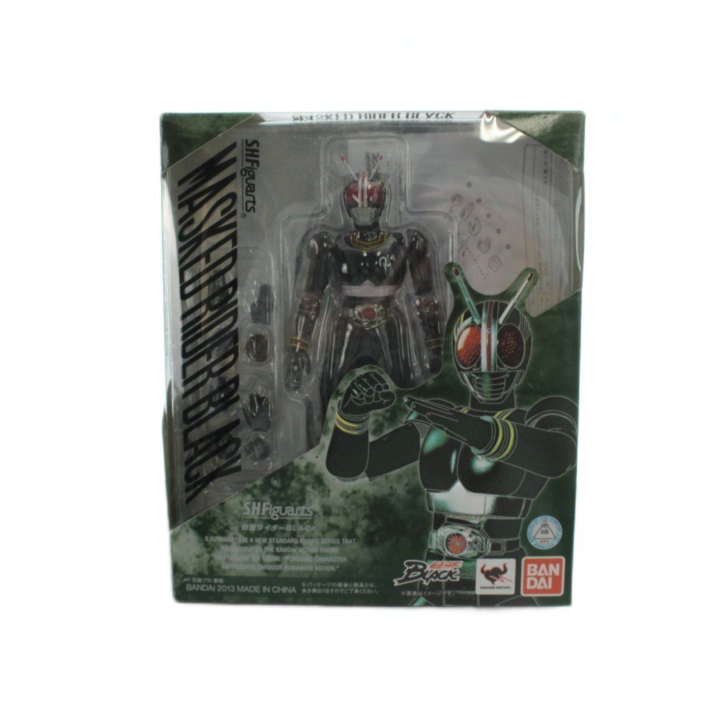 BANDAI バンダイ s.h.figuarts 仮面ライダーBLACK フィギュア おもちゃ 対象年齢15歳以上 黒 ブラック 緑 グリーン ■GY18 /MQ