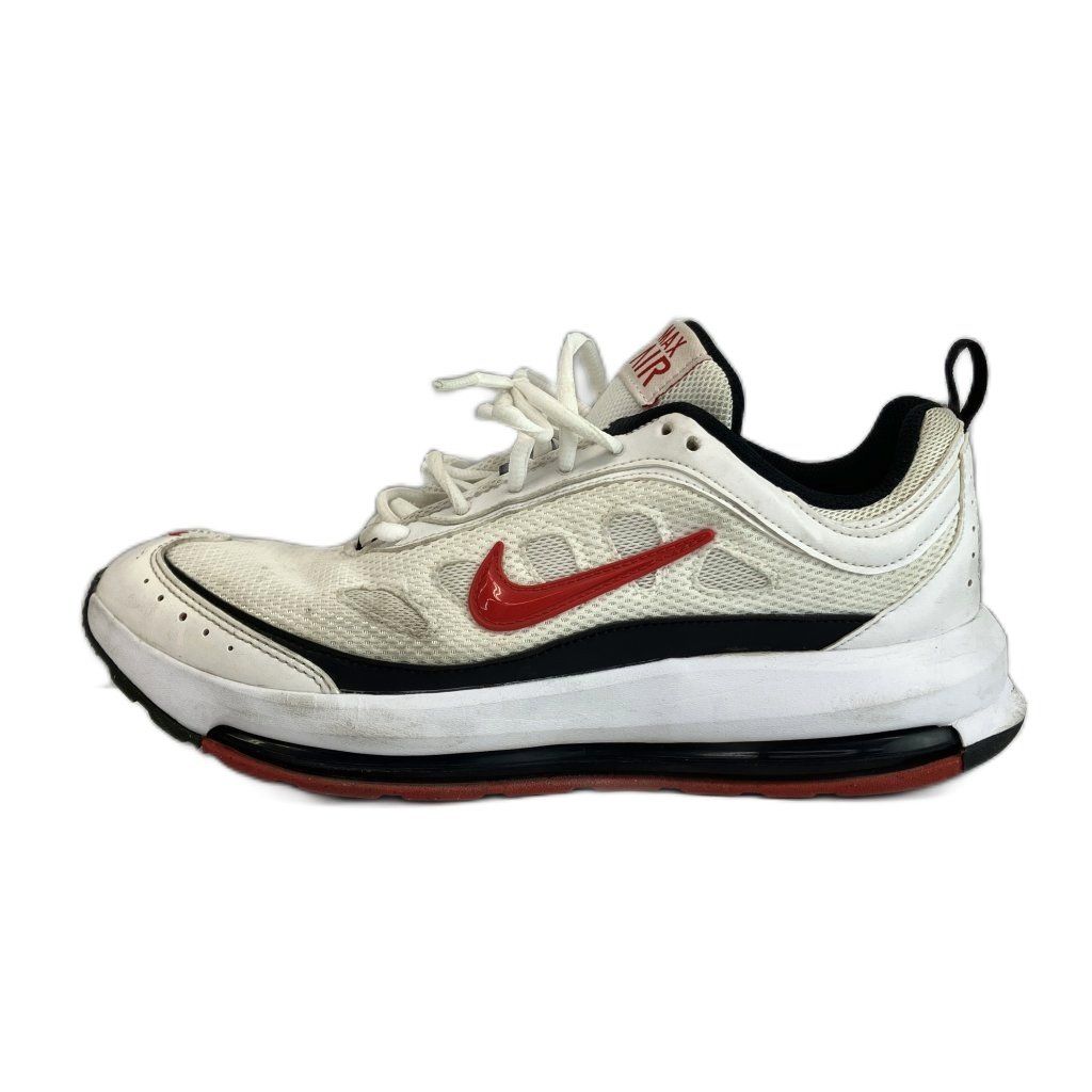 ナイキ NIKE エアマックス AP Air Max AP スニーカー メッシュ レザー ローカット US9 27cm 白 ホワイト 赤 レッド CU4826-101 /XZ ■GY18