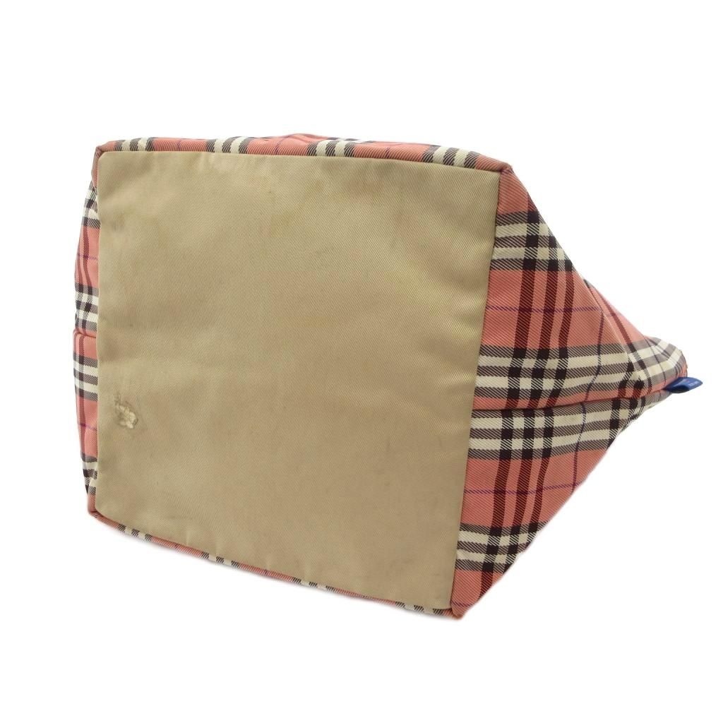 バーバリーブルーレーベル BURBERRY BLUE LABEL ナイロントートバッグ