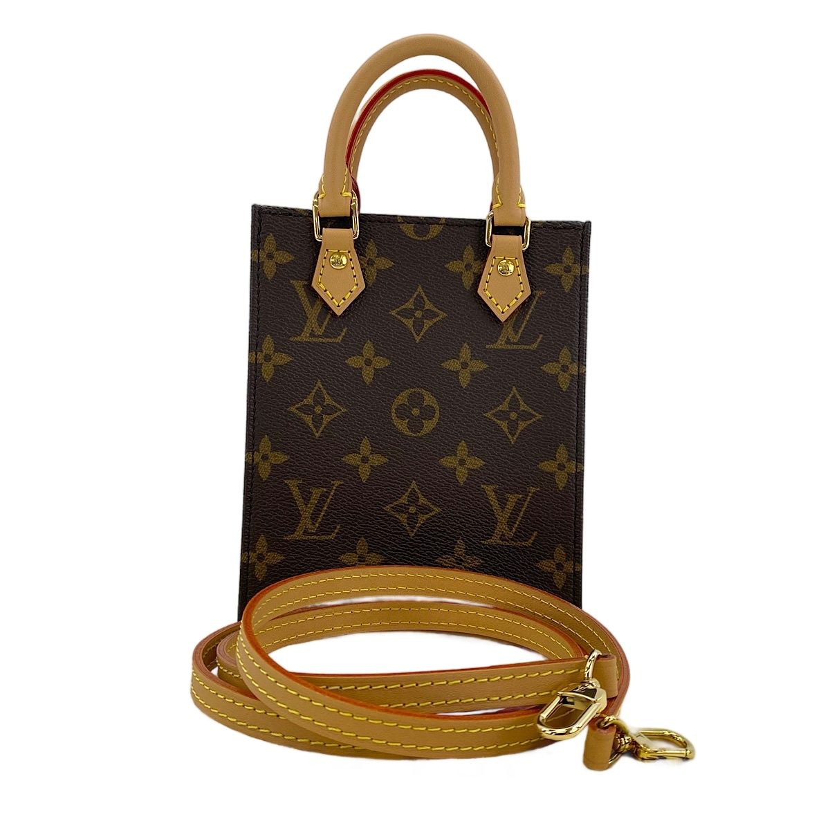 LOUIS VUITTON ルイ・ヴィトン ハンドバッグ プティット・サックプラ 【中古】