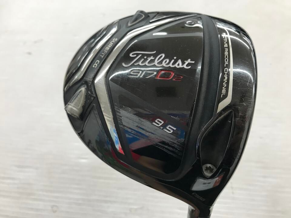 タイトリスト　917D2 US　9.5度　Diamana M+ Limited 50　ドライバー　中古【最短即日発送】 9,780円