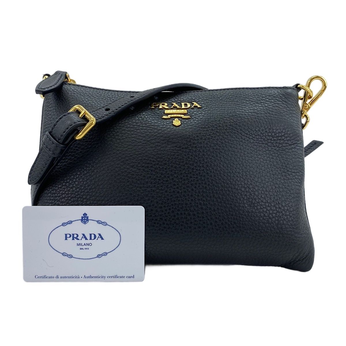 PRADA プラダ ショルダーバッグ ヴィッテロ・フェニックス 【中古】