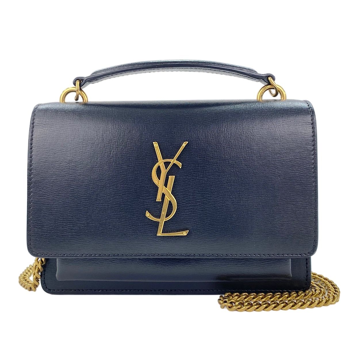 YVES SAINT LAURENT イヴ・サンローラン ハンドバッグ サンセット 2WAY【中古】