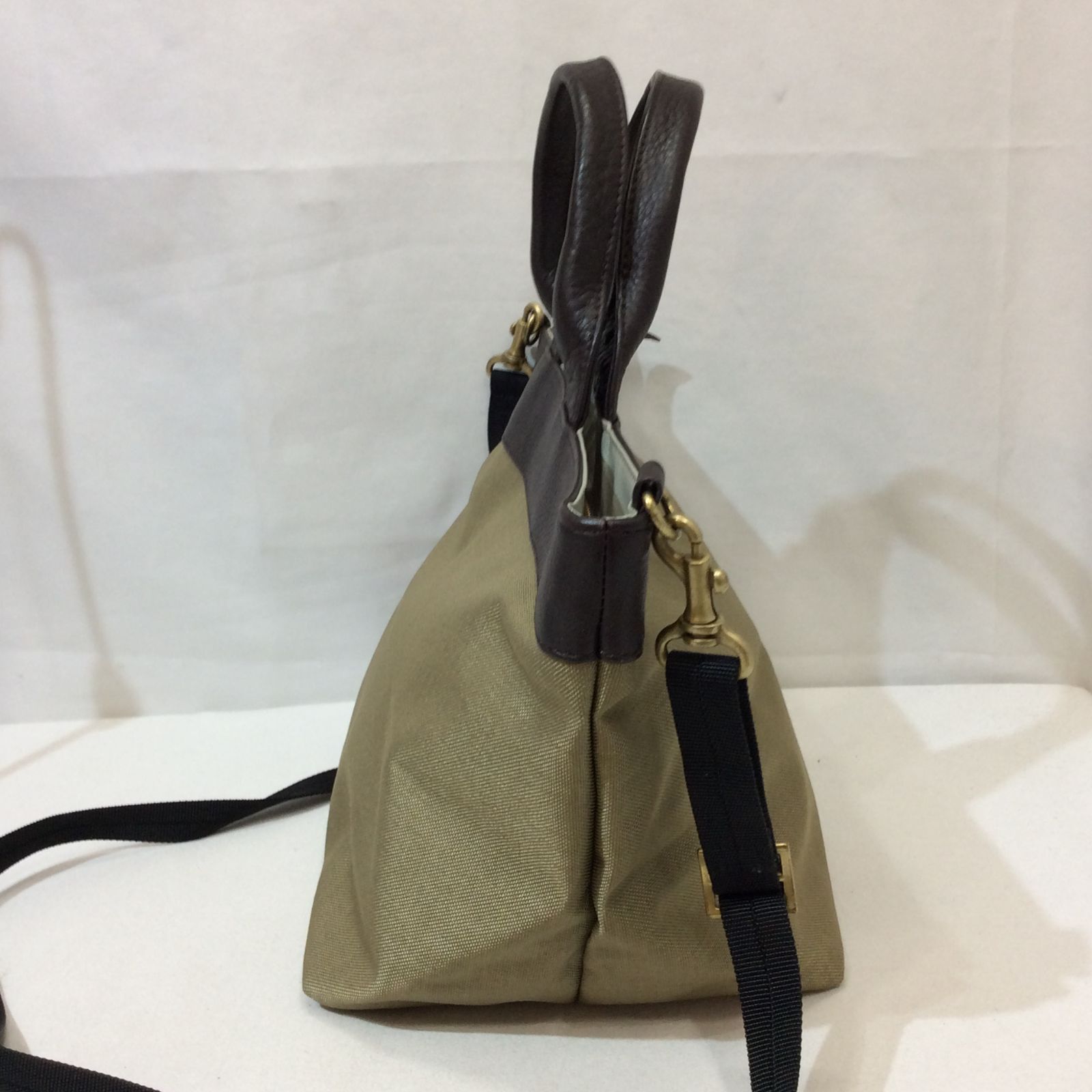 レディース ☆美品☆バーニーズニューヨーク 2WAY レザーハンドバッグ