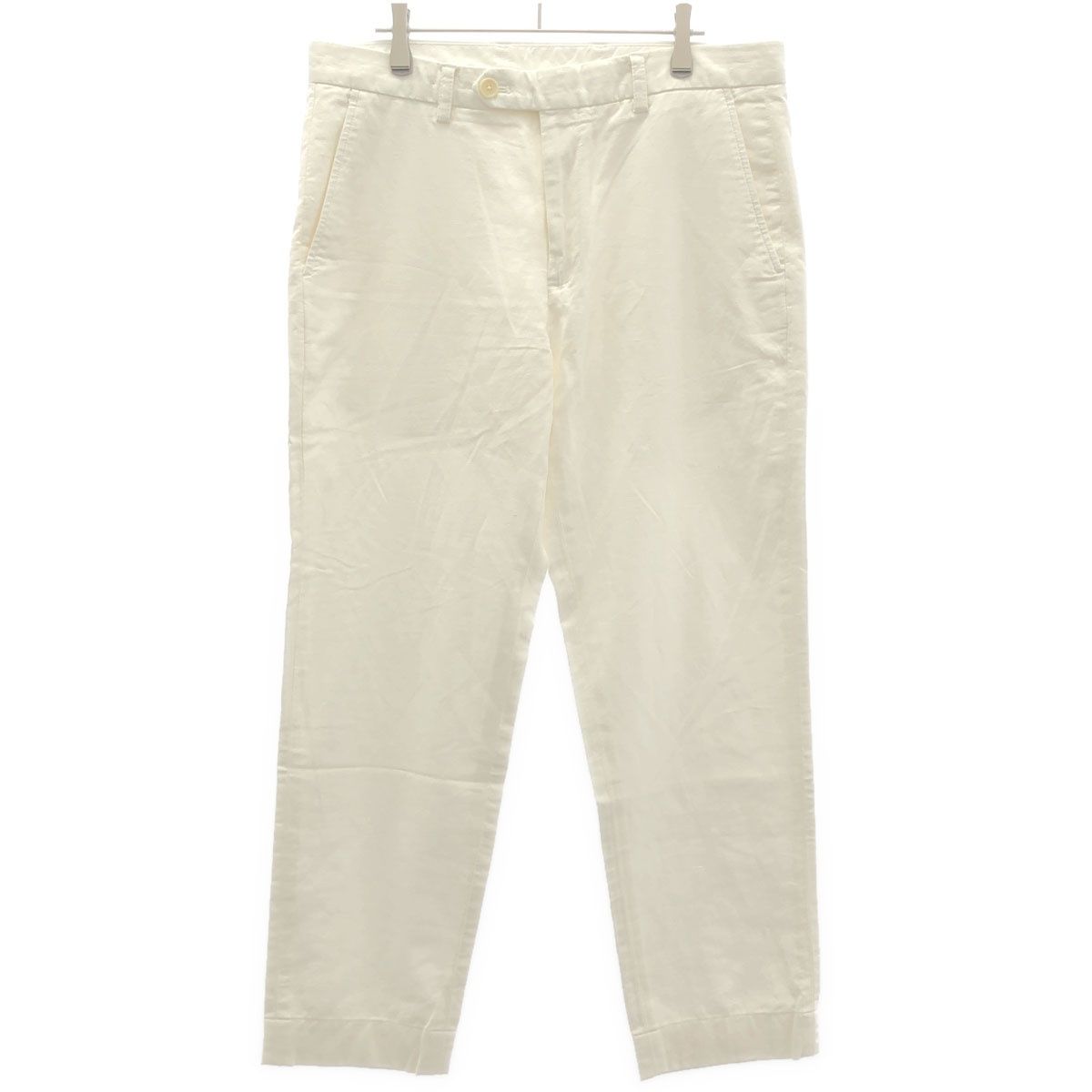 Brooks Brothers ブルックス ブラザーズ コットンリネンパンツ ホワイト W34 / L34 6,923円