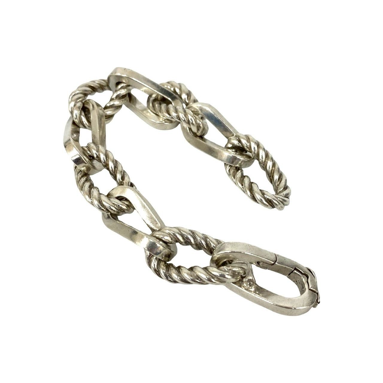 極 美品 HERMES エルメス シャンボール GM ブレスレット シルバー925