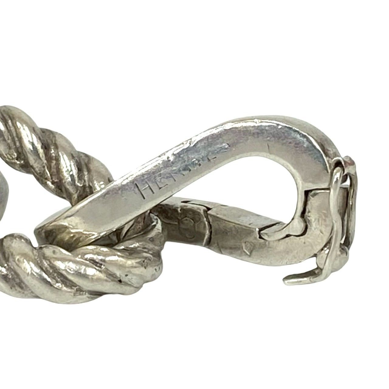 極 美品 HERMES エルメス シャンボール GM ブレスレット シルバー925