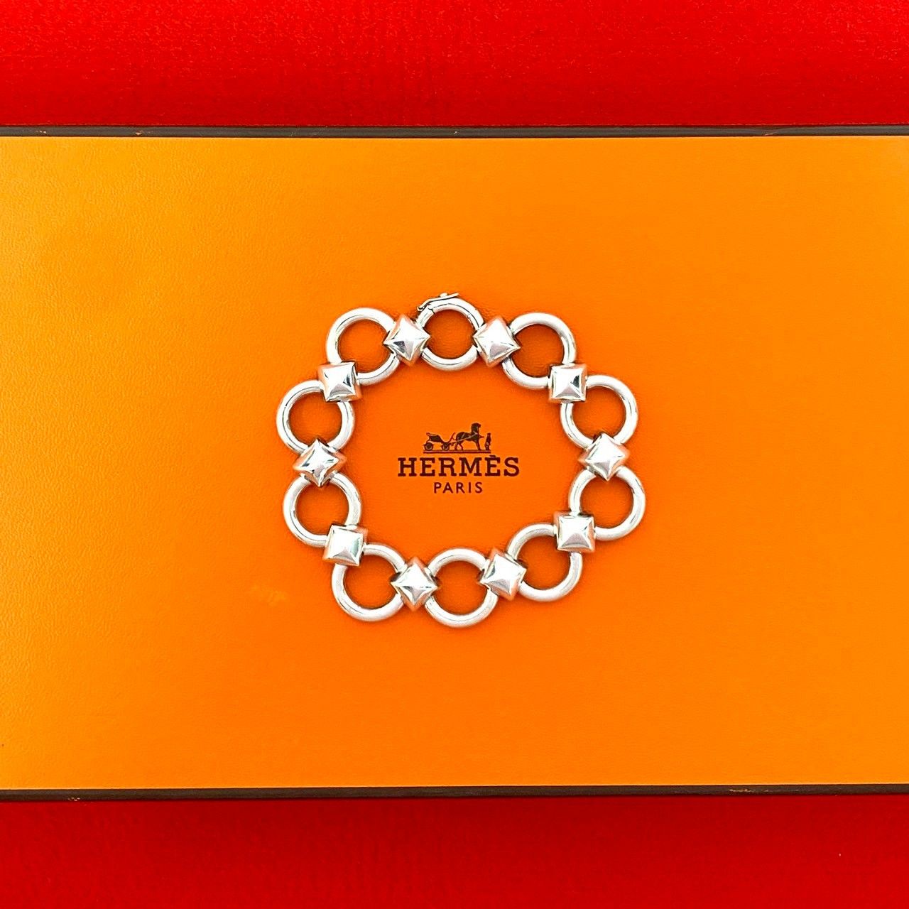 極 美品 HERMES エルメス ヴィンテージ ランスロット ブレスレット