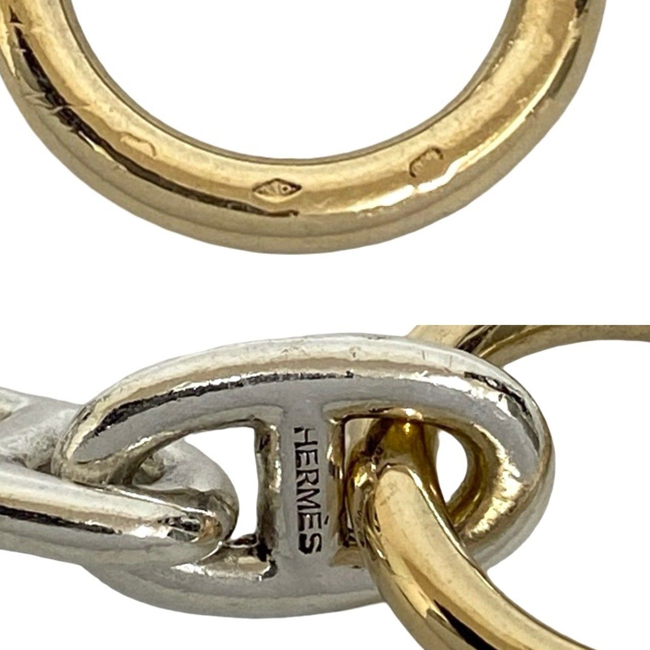 極 美品 HERMES エルメス ヴィンテージ シェーヌダンクル MM 17コマ