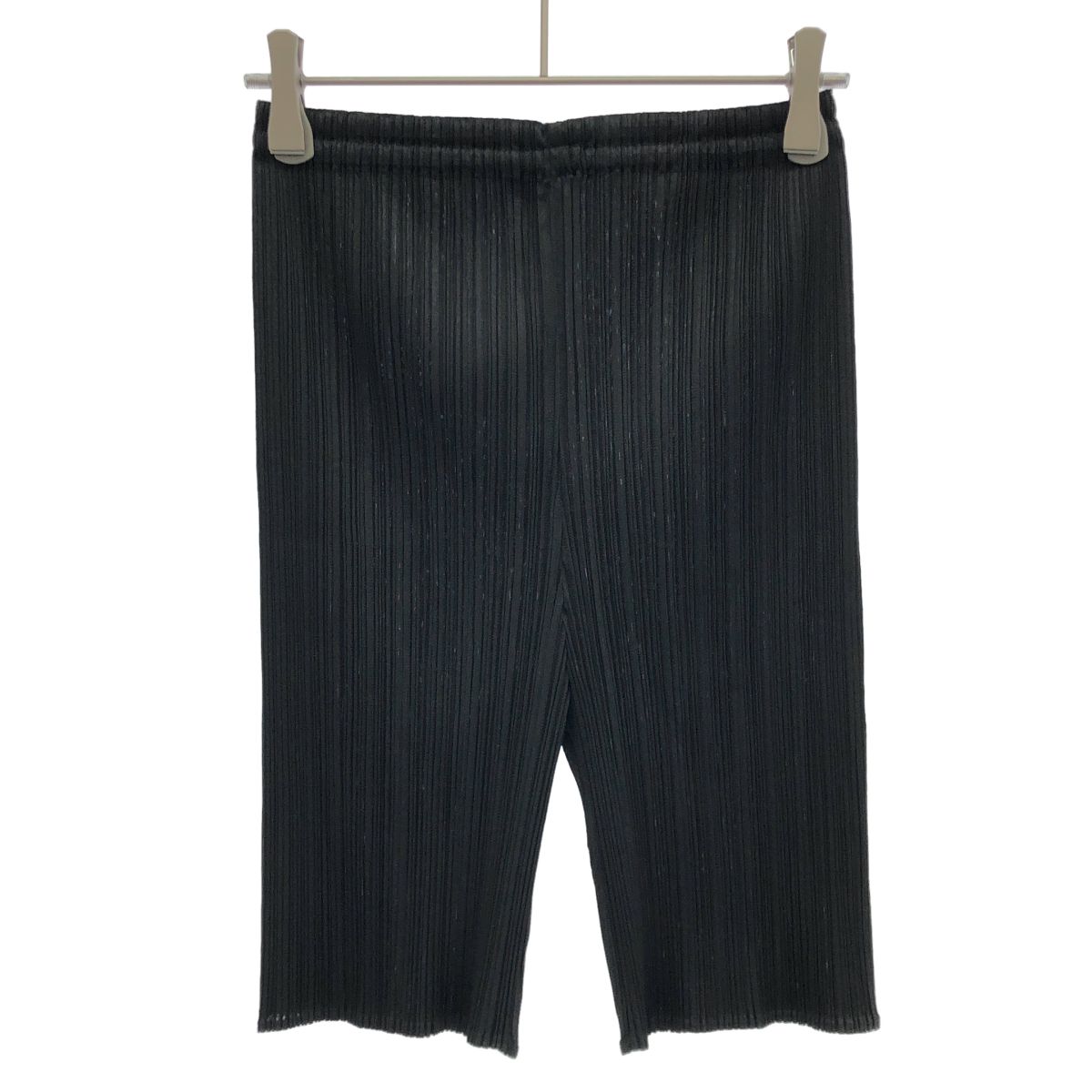 ISSEY MIYAKE プリーツプリーズ ショートパンツ ブラック S PLEATS PLEASE ISSEY MIYAKE プリーツプリーズ イッセイミヤケ