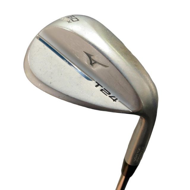【中古】 ミズノ Mizuno T24(ソフトホワイトサテン) 60°/06° X ウェッジ WG Dynamic Gold (フレックスS) メンズ 男性用 右利き 右用 Dランク ゴルフクラブ