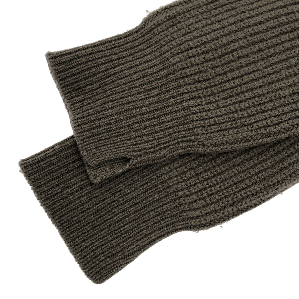 HELMUT LANG ヘルムート ラング ウールカーディガン 16-6303201 カーキ