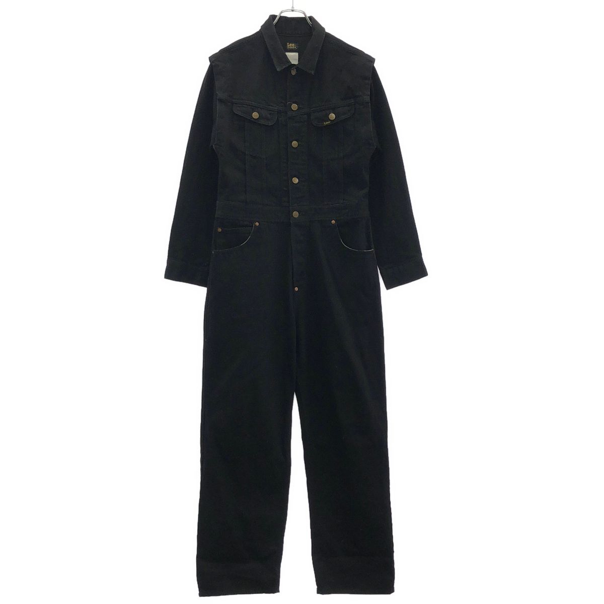 CITYSHOP×Lee シティーショップ リー オーバーサイズジャンプスーツ LB9319 ブラック М