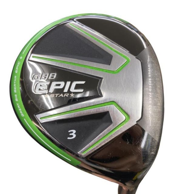 【中古】 キャロウェイ GBB EPIC STAR 3W フェアウェイウッド FW Speeder EVOLUTION III FW 60 (フレックスS) メンズ 男性用 右利き 右用 Cランク ゴルフクラブ