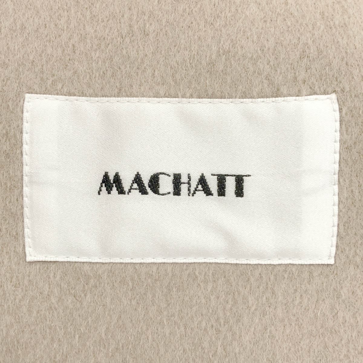 MACHATT マチャット リバーウールベスト MCT21A700 ベージュ F - メルカリ
