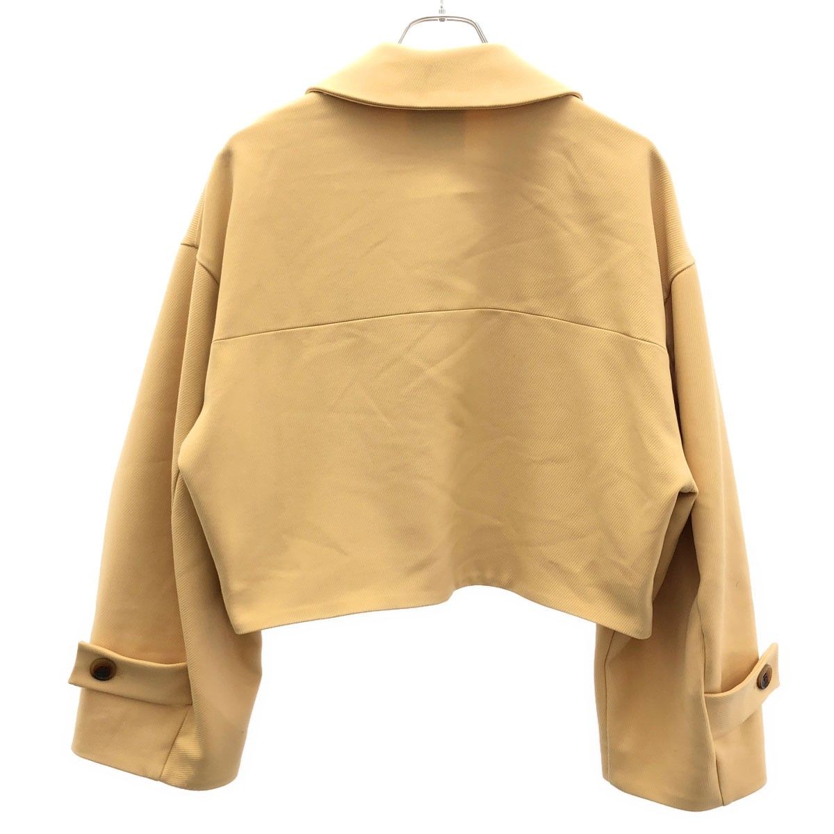 CLANE クラネ BULKY SLEEVE CROPPED JACKET クロップドジャケット