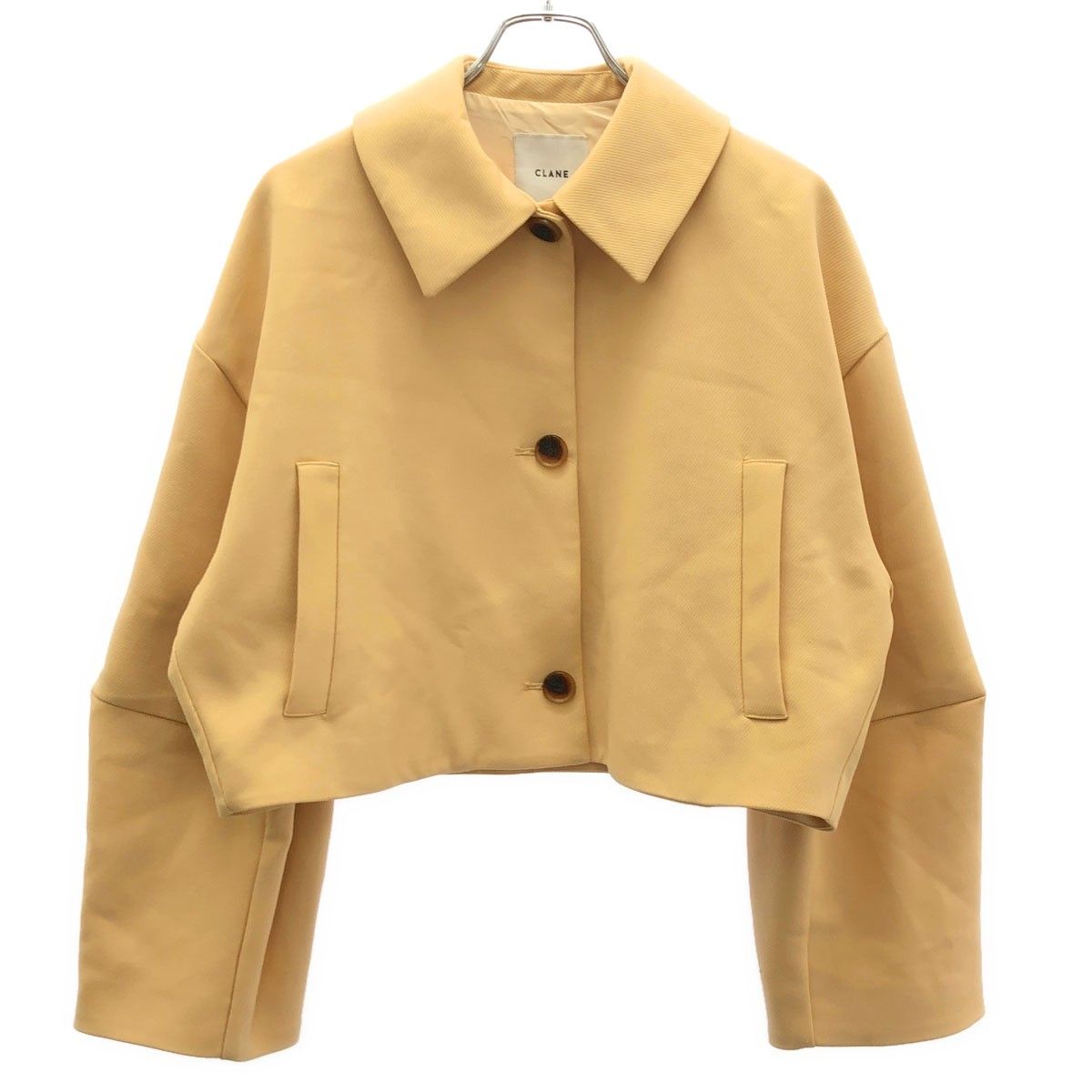 CLANE クラネ BULKY SLEEVE CROPPED JACKET クロップドジャケット