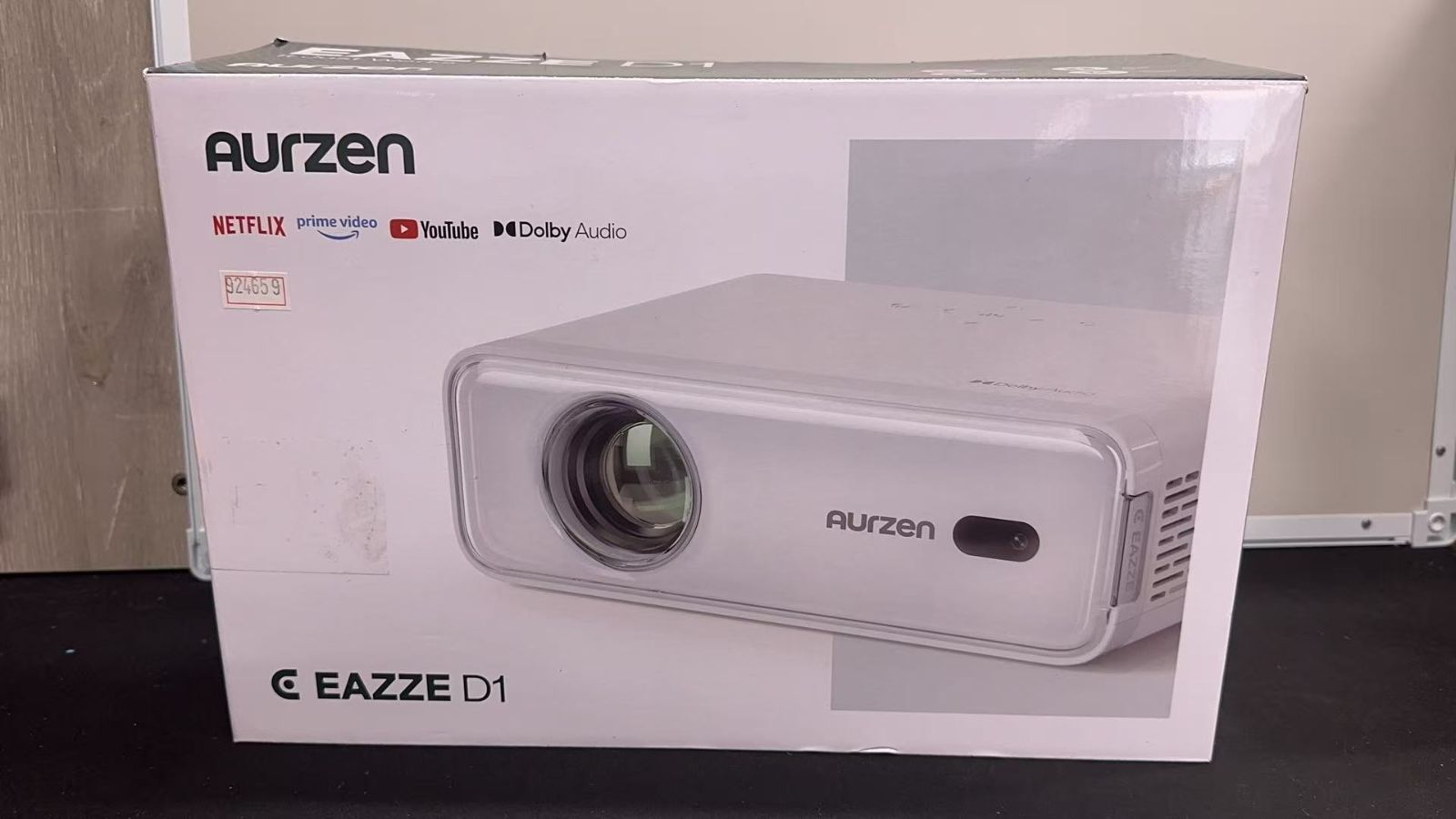 Aurzen EAZZE D1 プロジェクター Netflix搭載 1080P 4K対応　++924659　　X00183PSF5