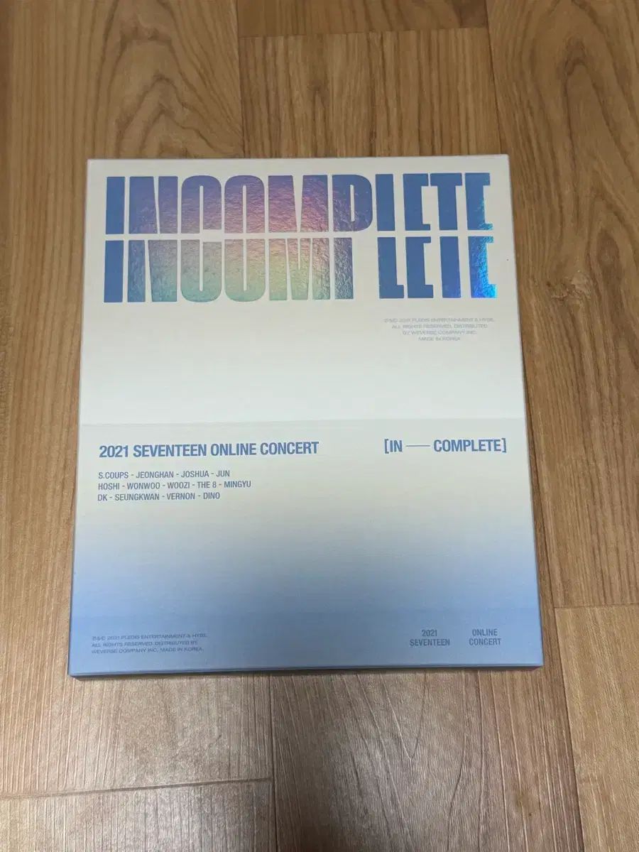 SEVENTEEN セブチ INCOMPLETE DVDディノ CD SEVENTEEN セブチ INCOMPLETE DVDディノ