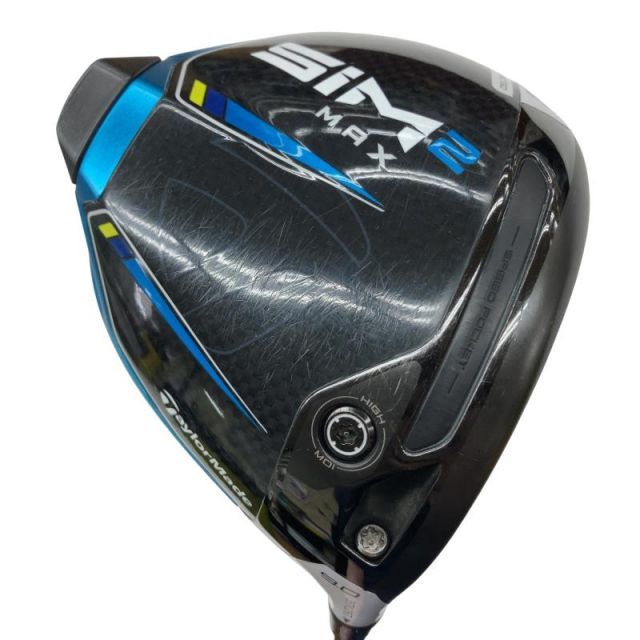 【中古】 テーラーメイド SIM2 MAX 9° ドライバー DR TENSEI BLUE TM50(SIM2 DR) (フレックスS) メンズ 男性用 右利き 右用 Cランク ゴルフクラブ