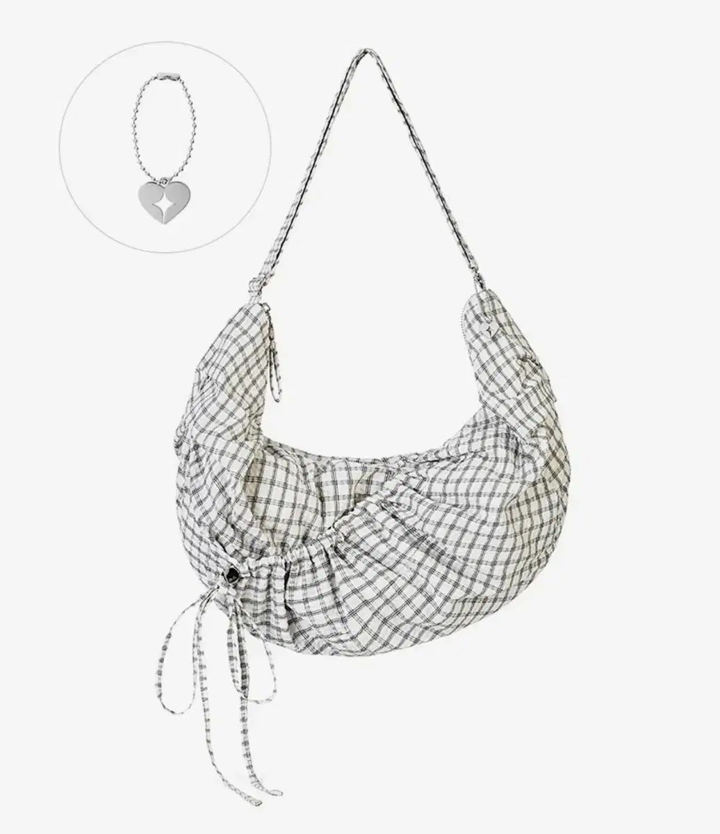 ペネック LASSIE BAG CHECK CREAM バッグ