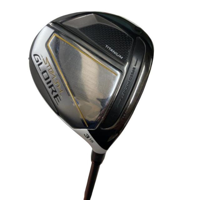 【中古】 テーラーメイド STEALTH GLOIRE 3W フェアウェイウッド FW SPEEDER NX for TM(FW) (フレックスSR) メンズ 男性用 右利き 右用 Cランク ゴルフクラブ