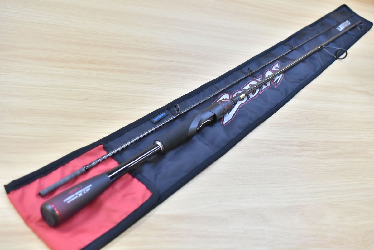 シマノ 20 ゾディアス 268ML-2 スピニングロッド 2ピース SHIMANO