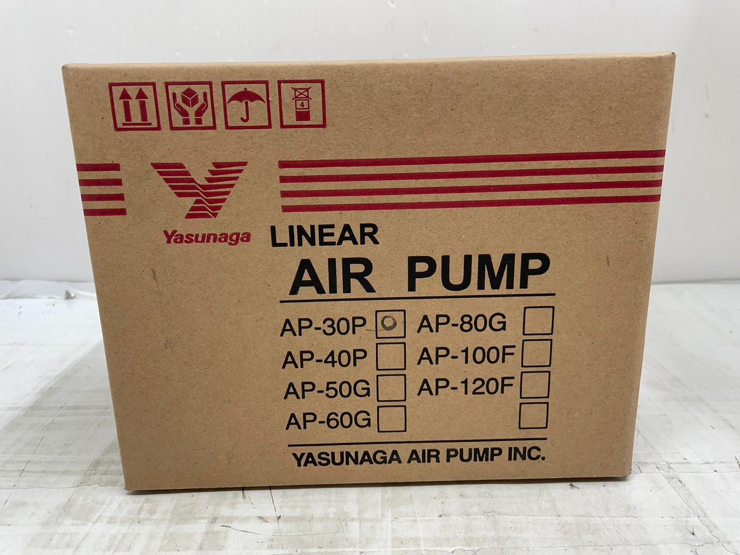 送料無料h15401 安永 yasunaga エアポンプ AP-30P 工具 大工道具 DIY 未開封 未使用