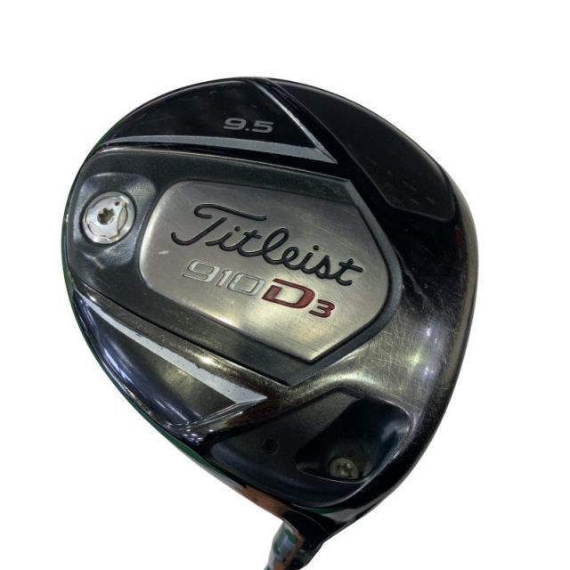 【中古】 タイトリスト 910 D3 9.5° ドライバー DR Diamana ’ahina 60 (フレックスS) メンズ 男性用 右利き 右用 Cランク ゴルフクラブ