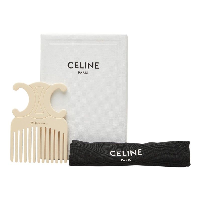 CELINE セリーヌ トリオンフ ヘアコーム 櫛 完売品 人気 CELINE