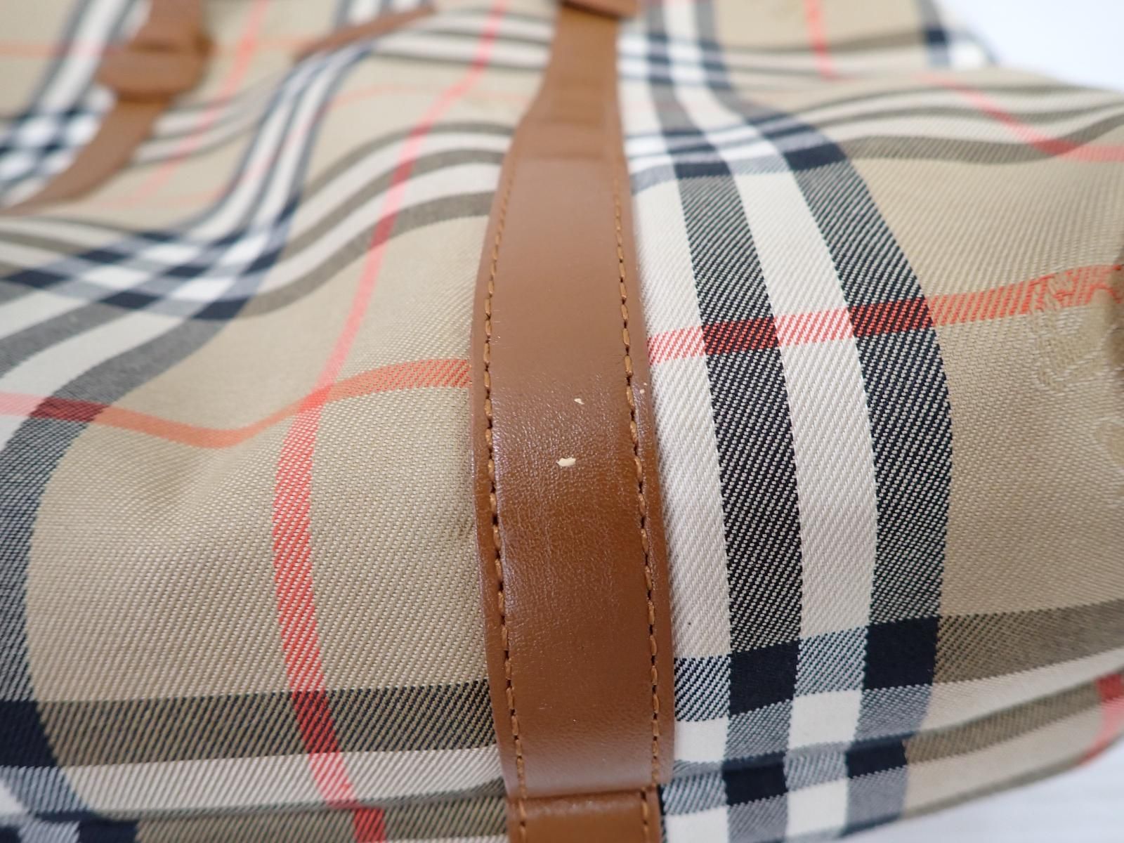 ☆8349☆Burberry's バーバリーズ NOVA CHECK TOTE BAG ノバチェック