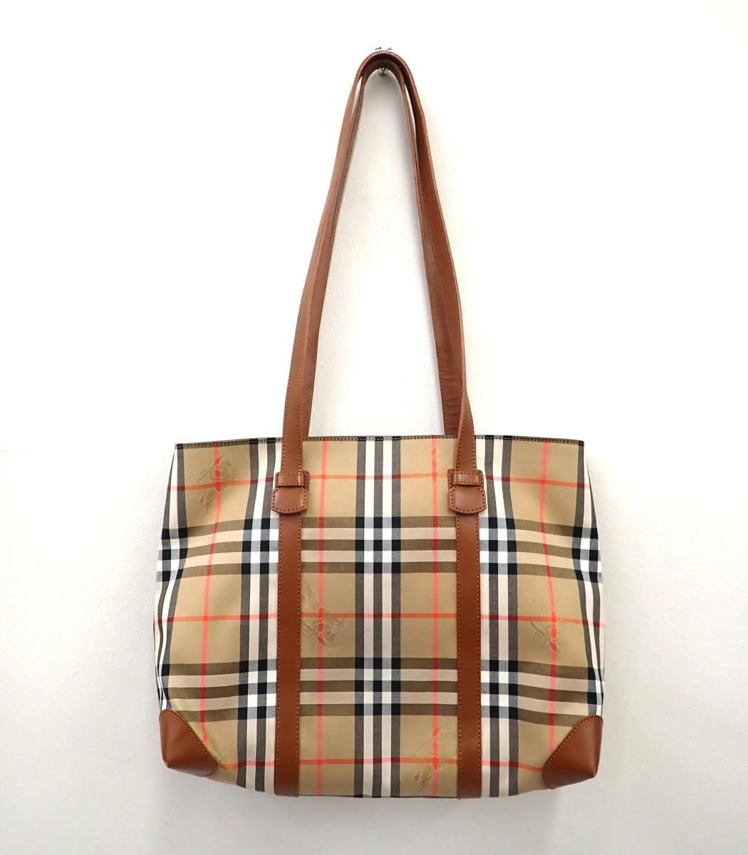 ☆8349☆Burberry's バーバリーズ NOVA CHECK TOTE BAG ノバチェック