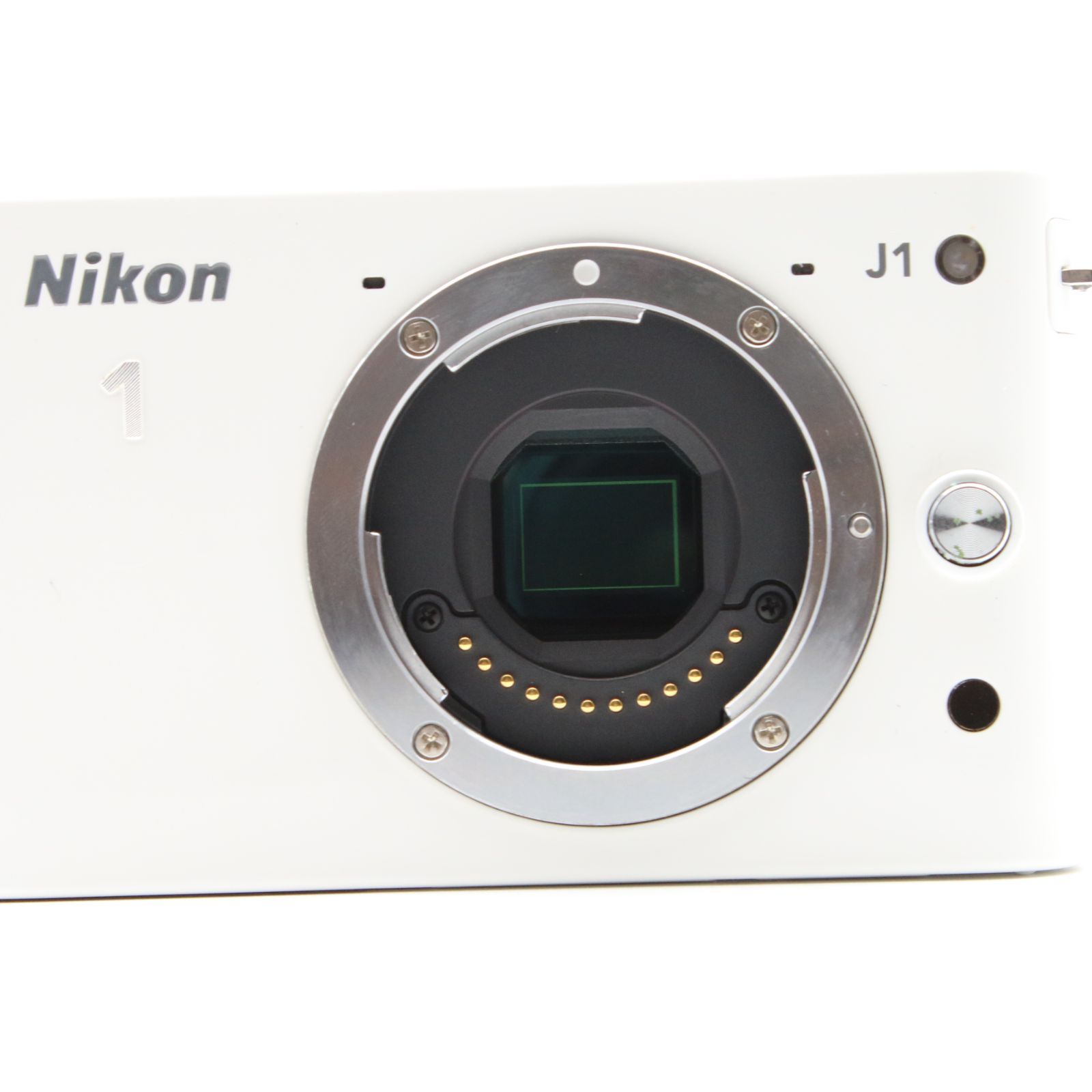 極上品 | S数370回] Nikon 1 J1 ボディ ホワイト ミラーレス