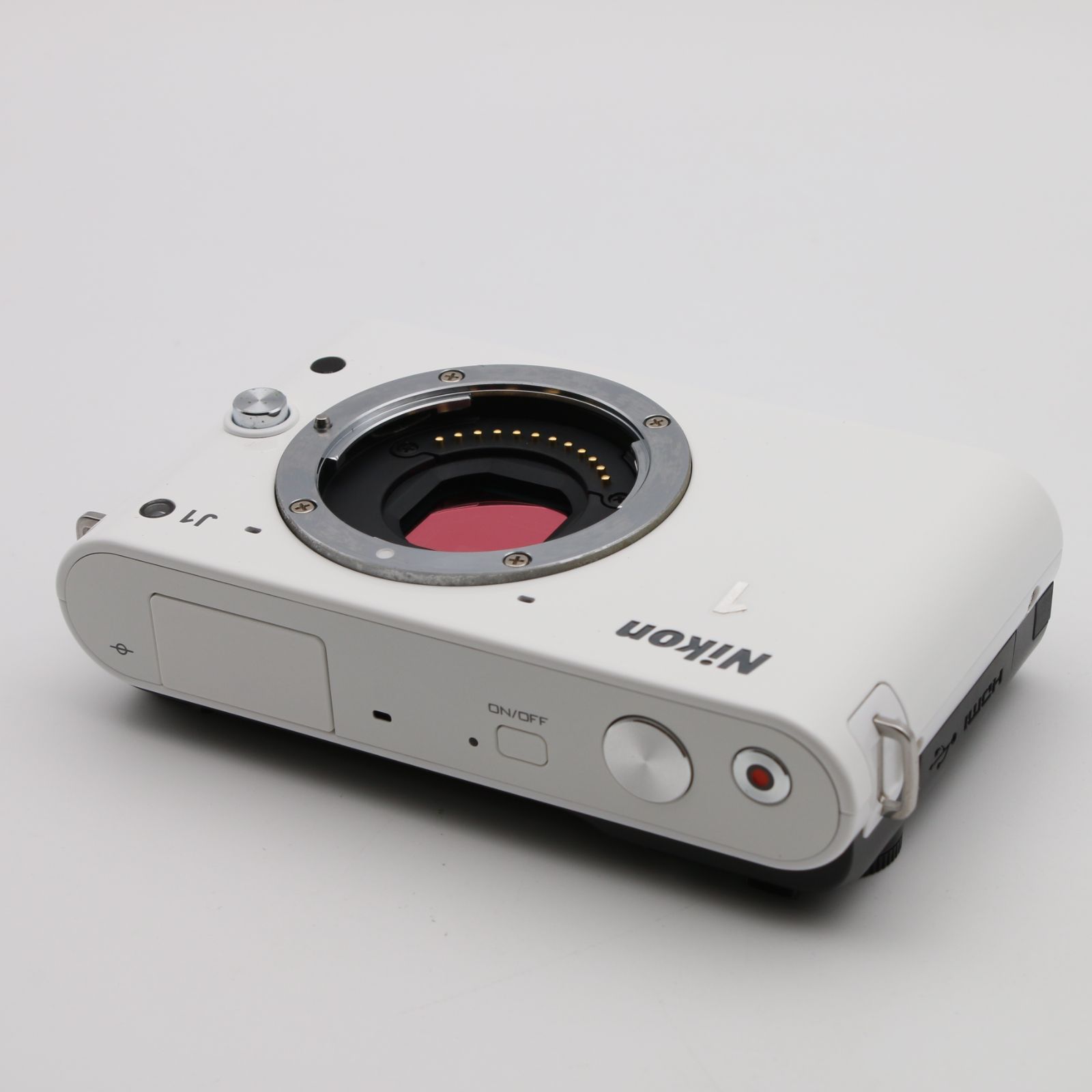 極上品 | S数370回] Nikon 1 J1 ボディ ホワイト ミラーレス
