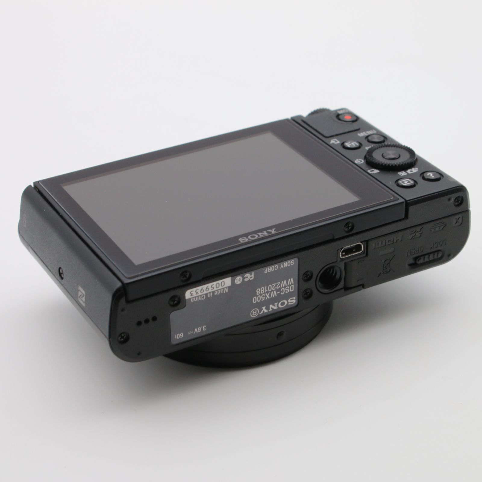 【美品/元箱付】SONY DSC-WX500 ブラック 動作確認済 極上品】 SONY Cyber-shot DSC-WX500 ブラック 光学30倍ズーム 1820万