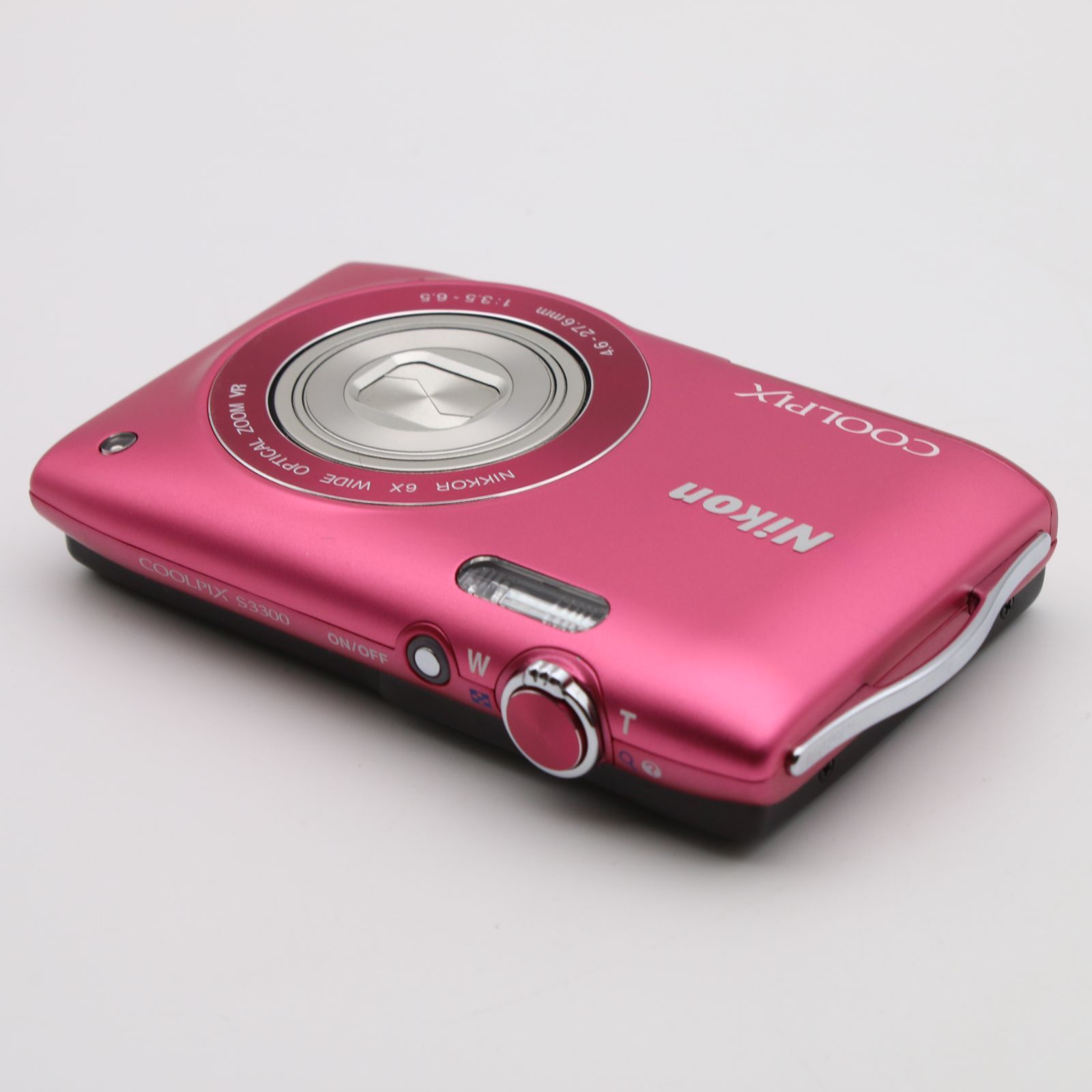 極上品】 Nikon COOLPIX S3300 ピンク デジタルカメラ #092VV06123