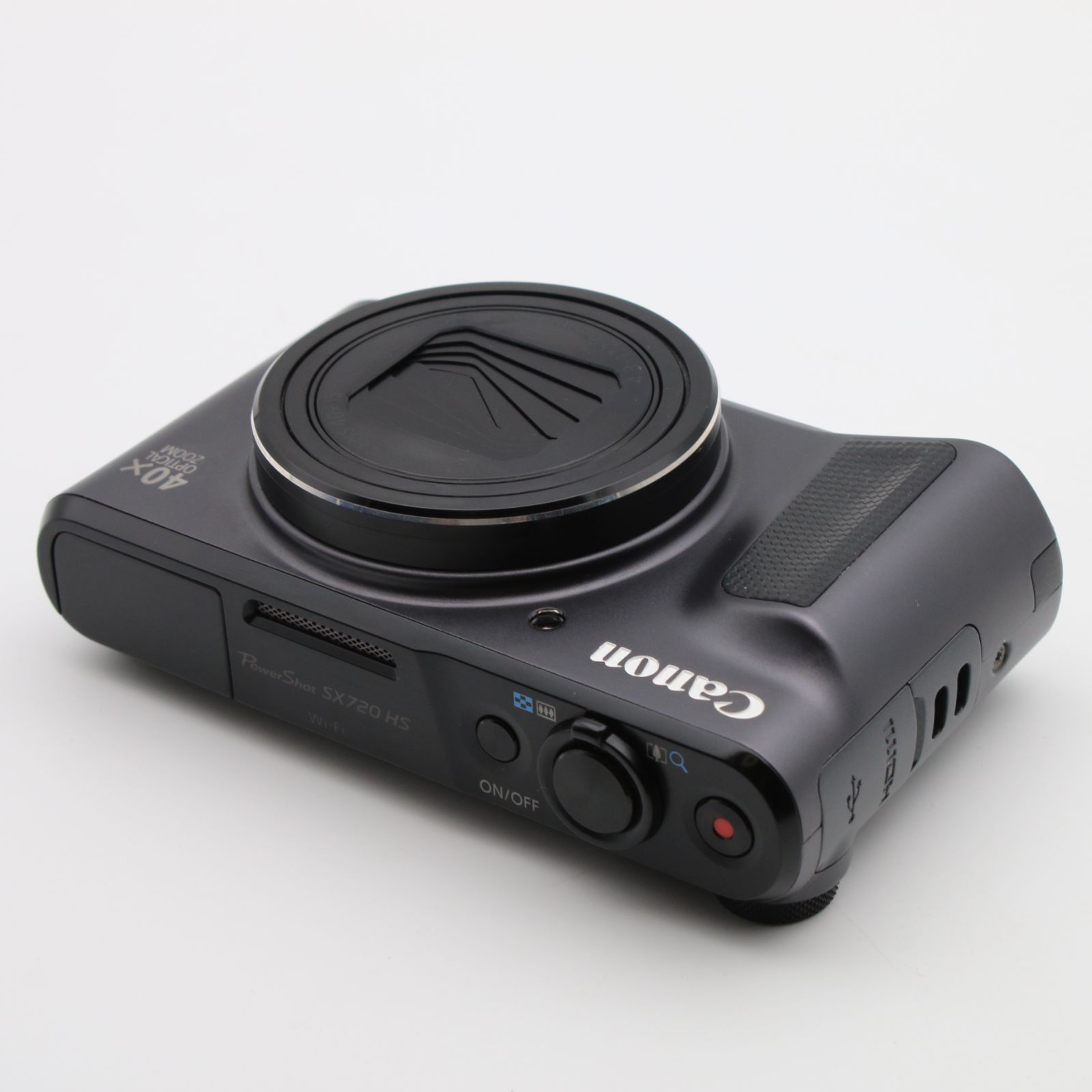 極上品】 Canon PowerShot SX720 HS ブラック 光学40倍ズーム デジタル 