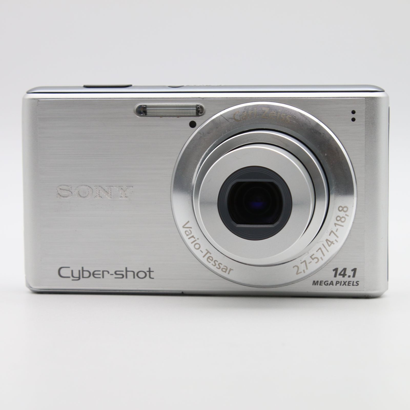 極上品】 SONY Cyber-Shot DSC-W530 シルバー 1410万画素CCD 光学4倍