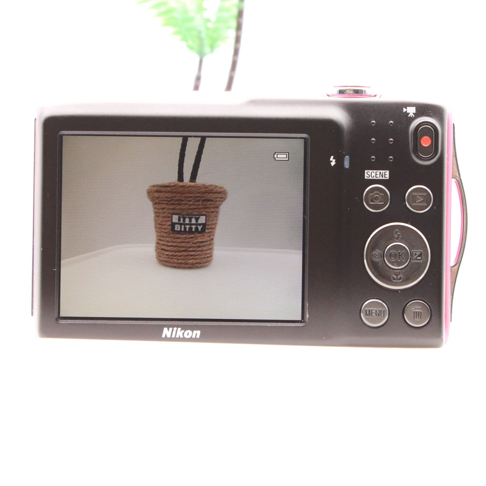 極上品】 Nikon COOLPIX S3300 ピンク デジタルカメラ #092VV06123
