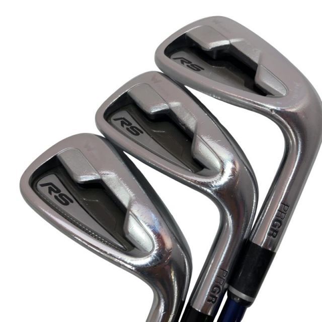 【中古】 プロギア RS(2018) 6S アイアンセット IR Diamana FOR PRGR(アイアン) (フレックスSR) メンズ 男性用 右利き 右用 Cランク ゴルフクラブ