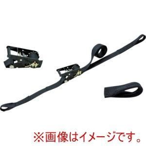 【新品・2営業日で発送】東レインターナショナル シライ ベルトラッシング(ラチェットバックル式) ベルタイト R上 JIS認証品 黒 両端アイ形 (RE50LB6 3356) 9,831円
