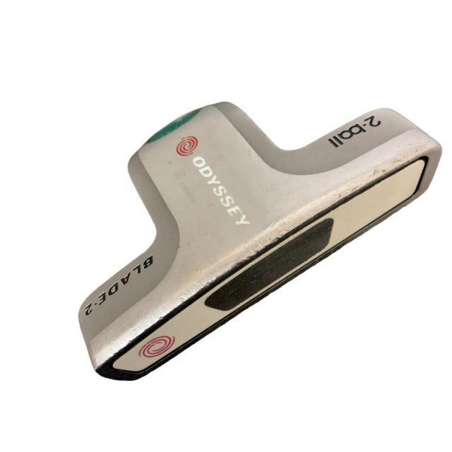 【中古】 オデッセイ WHITE STEEL 2・ball BLADE2 35インチ パター PT スチール (フレックスその他) メンズ 男性用 右利き 右用 Cランク ゴルフクラブ