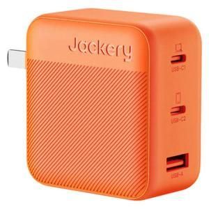 【新品・2営業日で発送】JACKERY ジャクリ Jackery 充電器 102W GaN 3ポート充電アダプター オレンジ (JAAD01A 3673)