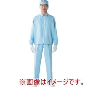 【新品・2営業日で発送】東洋リントフリー TriApex クリーンスーツ男子上衣 JB256A ブルー 3L (JB256A023L 8899)