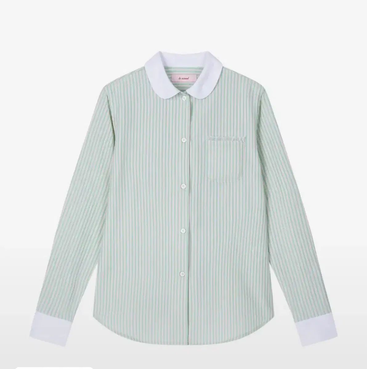 ロ액 **シュー** **シュア** PALE BREEZE STIRPE SHIRT