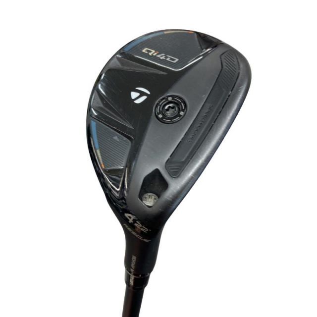 【中古】 テーラーメイド Qi4D U4 ユーティリティ UT 純正特注シャフト (フレックスS) メンズ 男性用 右利き 右用 Cランク ゴルフクラブ