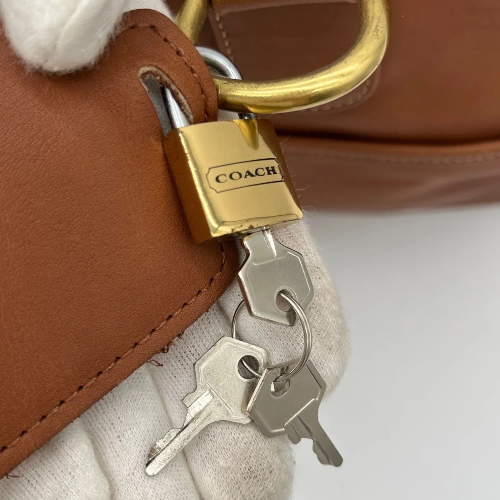 売れ筋】COACH コーチ USA製造 2way ボストンバッグ ショルダーバッグ